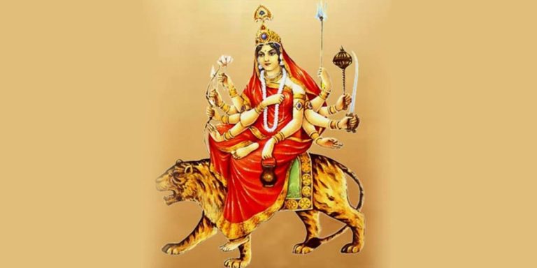 नवरात्रको तेस्रो दिन : आज चन्द्रघण्टा देवीको पूजा आराधना गरिँदै