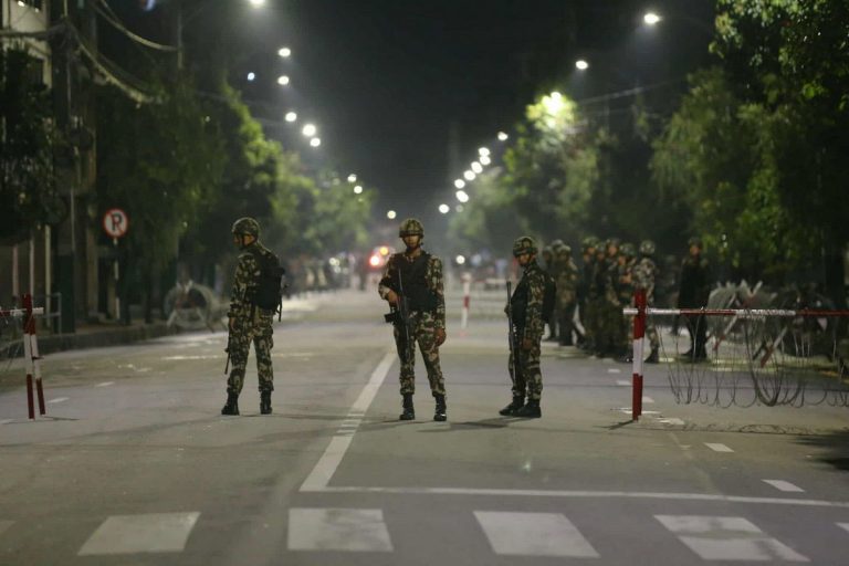 निर्वाचन सुरक्षार्थ आजबाट सेना परिचालन