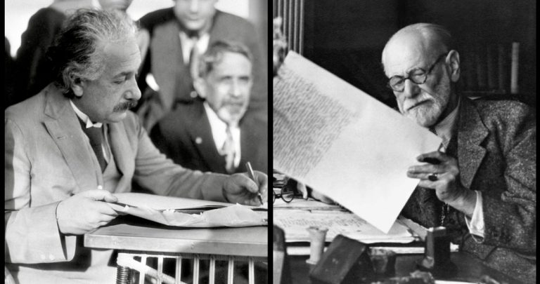 आइन्स्टाइनलाई फ्रायडको जवाफ: युद्ध हाम्रो स्वभावमै छ