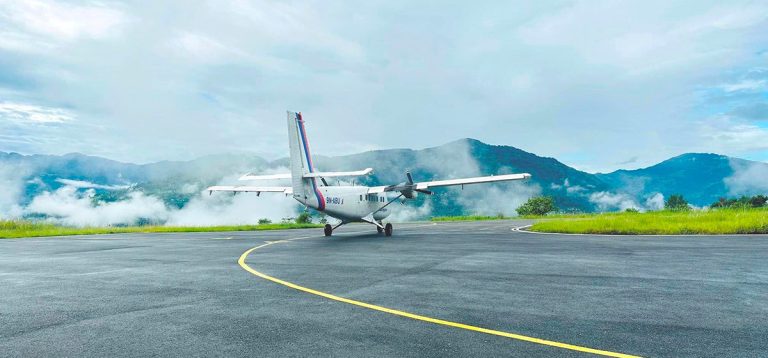 नेपाल एयरलाइन्सको ट्वीनअटर विमान मर्मतपछि व्यावसायिक उडानमा