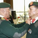 उपरथीमा विशेष बढुवा भएकालाई प्रधानसेनापतिद्वारा दर्ज्यानी चिह्न प्रदान