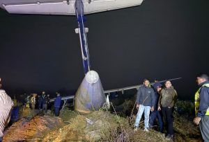 भद्रपुरमा बुद्ध एयरको जहाज दुर्घटना हुँदा को-पाइलटसहित सात जना घाइते, ६ जना ‘डिस्चार्ज’