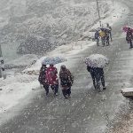 देशभर पश्चिमी न्यून चापीय प्रणाली का प्रभाव, आज इन तीन प्रदेशों में हिमपात के साथ बारिश की संभावना