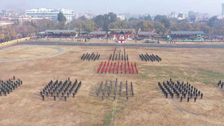 आज २६३औँ सेना दिवस मनाइँदै, राष्ट्रपतिको उपस्थितिमा सैनिक मञ्च टुँडिखेलमा विशेष समारोह