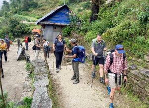 पर्यटकिय गन्तव्य बन्दै भोजपुरको मुन्दुम पदमार्ग