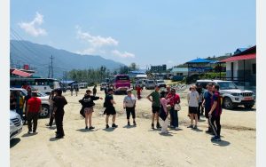 घान्द्रुकमा पर्यटकीय चहलपहल