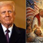 आफूलाई ‘यशु’ जस्तै देखाउने तस्बिर विवादमा परेपछि ट्रम्पले हटाए पोस्ट