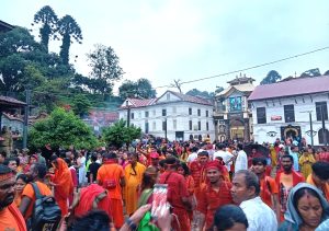 शिवालयमा दर्शनार्थीको घुइँचो