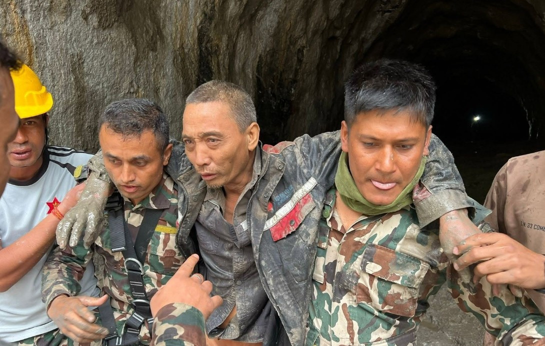 त्रिशूली–१ जलविद्युत् आयोजनाबाट एक चिनियाँ नागरिकको उद्धार