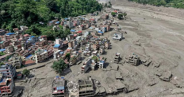 रसुवा बाढीपछि नुवाकोटका चार बस्ती जोखिममा