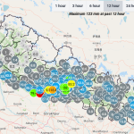 जमिनी सतहमा प्रवेश गर्‍यो ठूलो पानी पार्ने प्रणाली, कति बलियो छ?