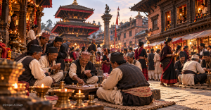 बन्दुक पड्काएर जुवा खोलिन्थ्यो काठमाडौंमा, यस्तो छ तासको हजार वर्ष लामो यात्रा