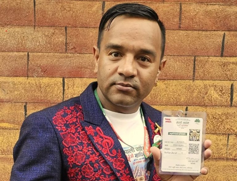 ‘कलाकारिता र नयाँ पुस्ताको प्रतिनिधित्वका लागि मेरो उम्मेदवारी