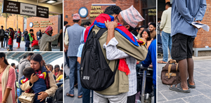 यहाँ दुईवटा देश छन्, एउटा देशका गरिबहरू रुँदै-रुँदै देश छाड्दैछन्