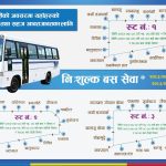 आज दसैँ टिकाको दिन काठमाडौं उपत्यकामा प्रहरीले तीन रुटमा निःशुल्क बस सेवा सञ्चालन गर्ने